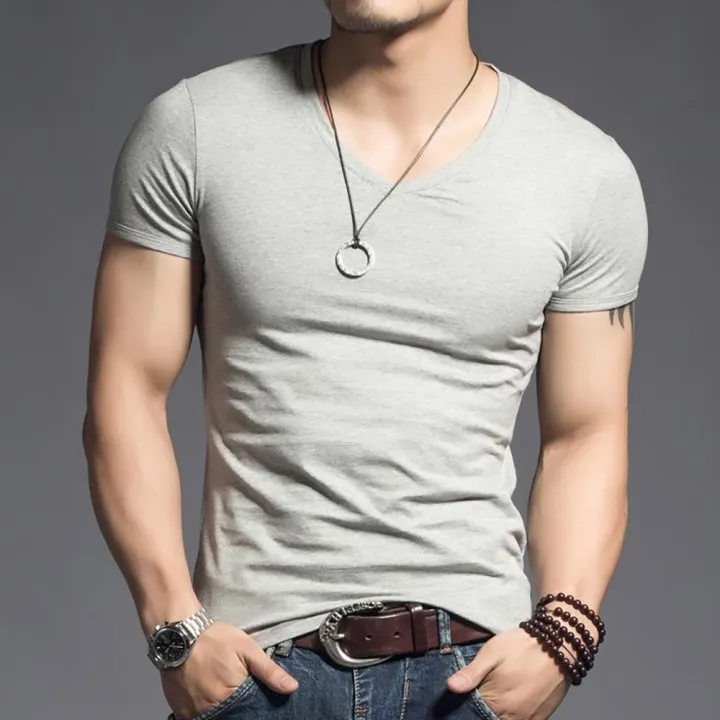 Tops%20Men%20T%20Shirt%20Fitness%20T-shirts%20Mens%20V%20neck%20Man%20T-shirt%20For%20Male%20Tshirts%20M-4XL%20Plue%20Size%20B0667%20-%20Image%206