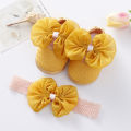 girls 3 Stone Butterfly Box Shoes. 