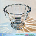 Crystal Clear Glass Ice Cream/Dessert Bowl Set (6 Pieces) OLiLA N008. 