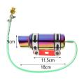 Motorcycle Oil Cooler Tank with 58cm Hose for Y15ZR LC135 EX5 Colorful.