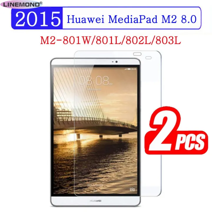 (2%20Packs)%209H%20Tempered%20Glass%20For%20Huawei%20MediaPad%20M2%208.0%202015%20M2-801W/803L/802L/801L%20Full%20Coverage%20Screen%20Protector%20Tablet%20Film%20-%20Image%202