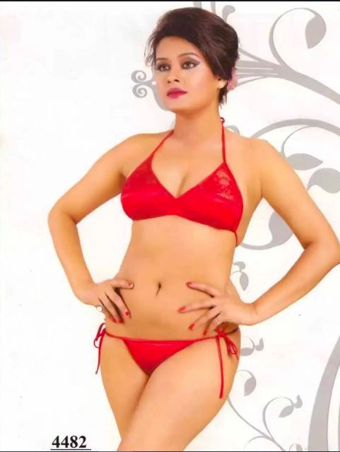 New Women's Wrap Top Floral Bottom Bathing Suit Two Piece Sexy Swimsuit -Indian Exclusive Bikini Set for Women.