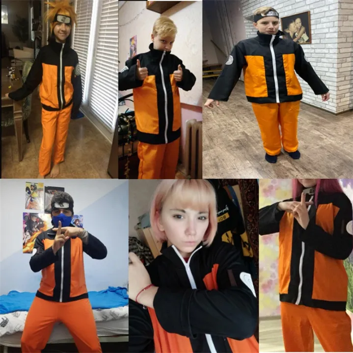 Anime%20Kids%20Uzumaki%20Akatsuki%20Cosplay%20Boys%20Girls%20Uzumaki%20Jacket%20Pants%20Headband%20Frog%20Wallet%20Child%20Uniform%20Kunai%20Halloween%20Costume%20-%20Image%202
