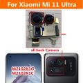 Original Big Rear View Back Camera For Xiaomi Mi 11 Ultra Front Selfic Facing Main Backside Camera Phone Flex Cable Replacement. 