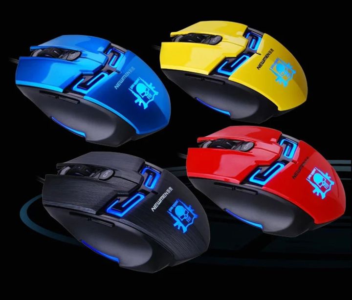 Newmen%20N6000%20Black%20LED%20lights%20spread%206%20Buttons%20USB%20Gaming%20Mouse%20-%20Image%203