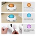 Smart UFO Interactive Cat Toy for Indoor Rotating Feather Electronic Cat Toy Smart Auto Shut-Off Random Moving USB Charging.