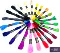 12 Pieces/Skeins Embroidery Floss Cross Stitch Thread / DMC Thread For Embroidery 6 line thread Cotton Embroidery Thread.