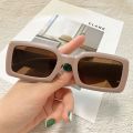 Square Fashion Sunshade Sunglasses Retro Fashion Trend. 