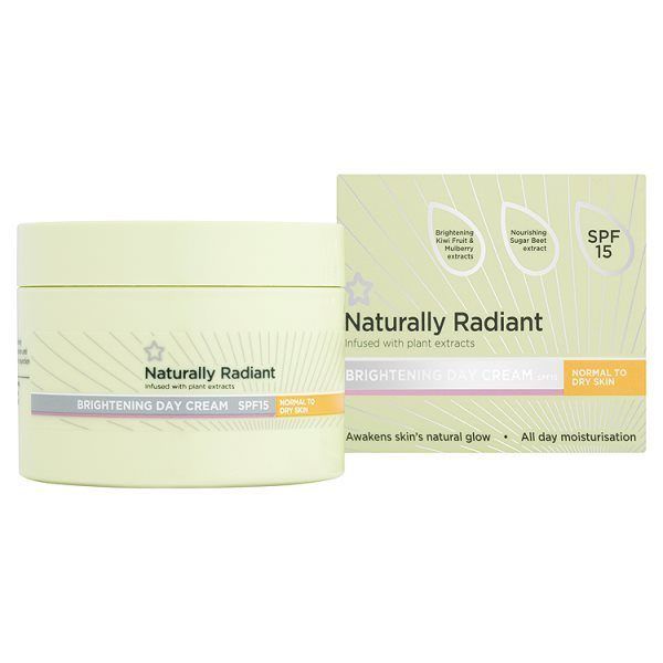 Superdrug Naturally Radiant Brightening Day Cream Normal To Dry 75ML