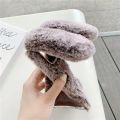 Soft Plush Phone Case For Xiaomi Redmi Note 12 11 11S 10 9 9S 8T 8 7 6 5 Pro 4 4X 12s Furry Rabbit Bunny Warm Fur Cover. 