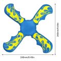 3 Bladed Boomerang Interactive Flying Discs Funny Three-bladed Boomerang Toy Decompression Birthday Gifts for Kids.