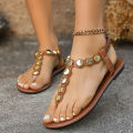 Women Sandals Summer Falts Sandals Fashion Flat Heel Sport Shoes Walking Slippers Slingback Flip Flops Clip Toe Slides Fashion.