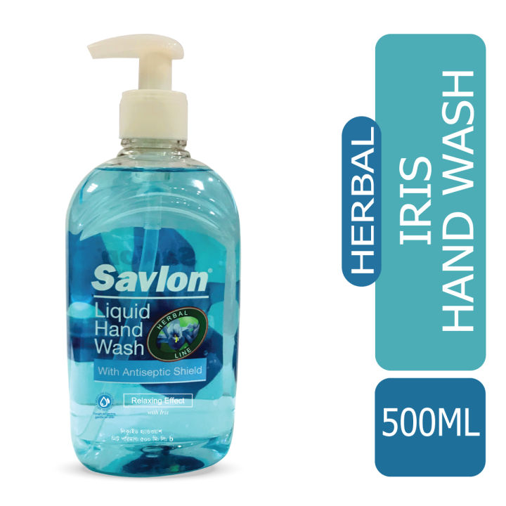 Savlon Handwash Iris (Herbal) 500ml Pump
