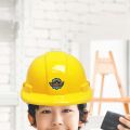 Kids Construction Hat Toy Construction Worker Helmet for 3 4 5 6 Years Old Birthday School Activities Themed Party Costume. 