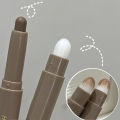 Double Head Contouring Pencil Natural Grey Brown Three-dimensional Nose Shadow Bronzers Contouring Concealer Makeup Stick.