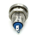8mm mini metal push reset button switch on off high head switch push button.