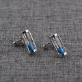 Trendy hourglass cufflinks for mens shirt cuff links jewelry Simple lawyer twins cufflinks buttons gift.