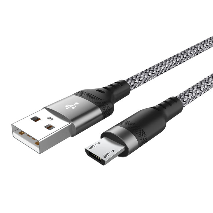 CASIFY G1 120W 6A Micro Usb Cable Type B Cable Fast Charging Cabe Micro USB 120W Cable Data Cable Metal Type B Cable Nylon Braided Type B Cable 120W 1M