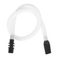 Baoer Melodica Tube With 2 Mouthpieces 59.5cm Long Flexible Pianica Tube Melodica Mouthpiece For 32/37 Keys Melodica. 