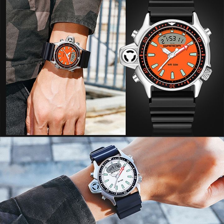 SANDA%203008%20Multifunctional%20Men%20Outdoor%20Sports%20Noctilucent%2050m%20Waterproof%20Digital%20Wrist%20Watch%20-%20Image%208