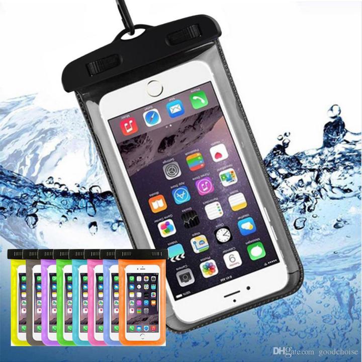 Transparent PVC Waterproof Mobile Phone Bag