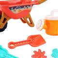 1 Set Beach Sand Toys Set Trolley Shovels 2pcs Sand Molds for Kids Toddlers No Burrs, Safe, Durable and Resistant to Corrosion. 