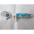 Adjustable Wrench 6inch (150mm)with Rubber Grip Handle.