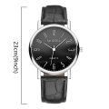 Mens 2023 Classic Wristwatch Men Vintage Design Watches Leather Strap Wrist Watch Quartz Analog Watch For Man Gift Reloj Hombre. 