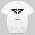 The Last Of Us Firefly Logo Men's Black T-shirt men's top tees balck t-shirt for male new fashion brand tee-shirts. 