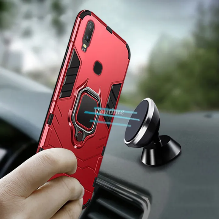 Vantime%20for%20Vivo%20Y11%20Hard%20Shockproof%20Stand%20Holder%20Cover%20-%20Image%203