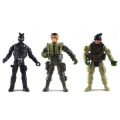 【Yurui】6 force Army soilder assembly model action figures bauble. 