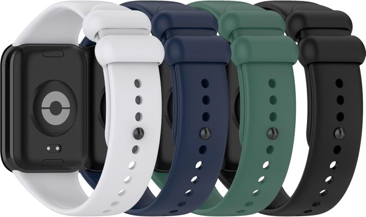 Lot De 2 Bracelets élastiques Pour Xiaomi Mi Band 9 Et 8 - Réglables, Respirants, Confortables