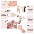 High Heels Liner Insert Heel Pain Relief Protector Cushion Pads Half Insoles For Women Shoes Back Stickers Reducer Foot Care.