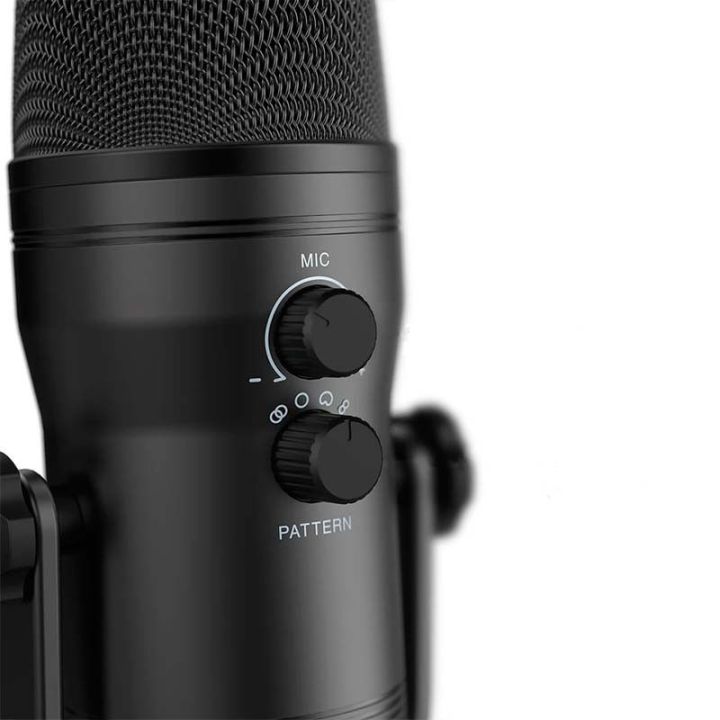 FIFINE%20K690%20USB%20Microphone%20(Blue%20Yeti%20Killer)%20With%204%20Polar%20Patterns,%20Gain%20Dials,%20Live%20Monitoring%20&%20A%20Mute%20Button%20-%20Image%205