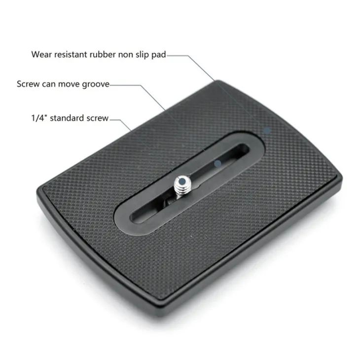 JAERBEE%20Quick%20Release%20Plate%20for%20Libec%20TH-650HD%20Camera%20Tripod%20Head%20Mounting%20Plate%20with%201/4%20Inch%20Screw%20Dslr%20Camera%20-%20Image%206