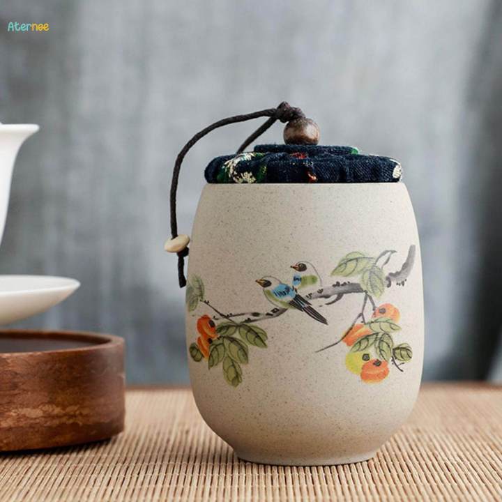 Ceramic%20Tea%20Container%20with%20Sealed%20Lid%20Airtight%20Tea%20Jar%20for%20Tea%20Coffee%20-%20Image%204