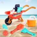 1 Set Beach Toys Set Trolley Shovels 2pcs for Toddlers No Burrs, , Durable and Resistant to Corrosion. 