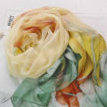 Shawl Sunscreen Scarf Mother's High-Grade Oversized Scarf Summer Lotus Scarf Beach Towel Thin Scarf. 