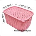 Plastic Storage Basket - kitchen Beauty Basket - Cute Basket. 