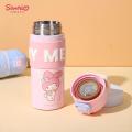 Sanrio Cinnamoroll Kuromi Thermos Water Bottle Kawaii Anime My Melody Student Kid Portable Vacuum Water Bottle Thermal Water Cup. 