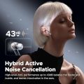 SoundPEATS Capsule 3 Pro Earbuds Futuristic Translucent Bluetooth 5.3 Wireless Earphones LDAC 6 Mic 43dB Hybrid Noise-Cancellation Gaming Mode Up to 8 hours Playtime.
