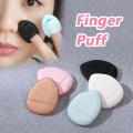 5pcs-Mini Finger Makeup Puff Mini Air Cushion Puff Cosmetic Makeup Sponge Suitable For Foundation, Concealer, Repair Cream.