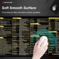 EXCO Python Programing Mouse Pad Large Shortcuts Cheat Sheet Keyboard Mousepad Stitched Edge Non-Slip Base Desk Mat for Engineer. 