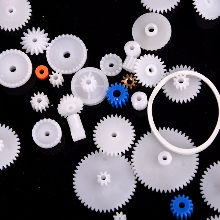 60%20pcs%20Plastic%20Gear%20Set%20DIY%20Rack%20Pulley%20Belt%20Worm%20Single%20Double%20Gears%20Encounter%20-%20Image%207