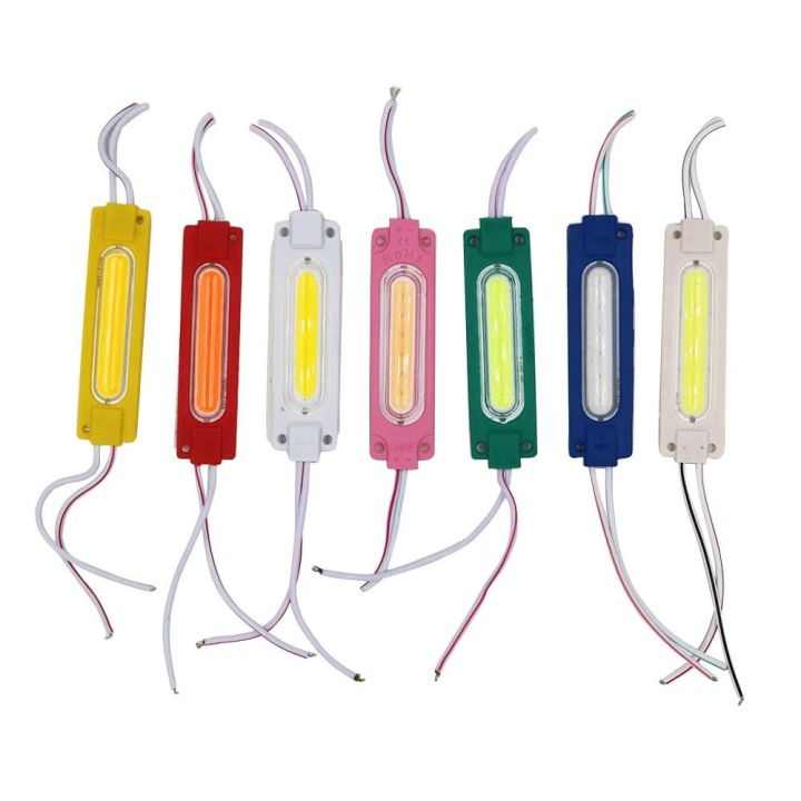 10pcs/lot Warning Lamp Waterproof COB LED Module Super Bright 12V ...