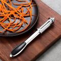 Room gadget accessories corkscrew home kitchen 5-in-1 vegetable peeler potato carrot multifunctional grater fruit peeler tool.