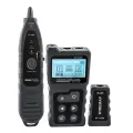 Multi-functional LCD Network Cable Tester Wire Tracker PoE Checker Inline PoE Voltage and Current Tester with Cable Tester with Illuminate Function. 