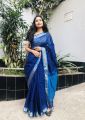 Traditional Tangail Cotton Mashlaish Saree With Blouse Piece by Ekush Shatak.