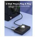 For Old Audio Systems 3D Stereo Bluetooth 5.4 Receiver Optical Fiber Coaxial Output USB Playback. 