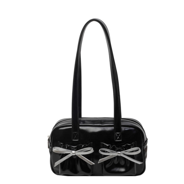 Bow%20Women's%20Shoulder%20Bag%20Trendy%20PU%20Leather%20Pleated%20Bow%20Underarm%20Bags%20Hottie%20Soft%20Hottie%20Handbag%20for%20Daily%20Use%20Office%20Wear%20-%20Image%209